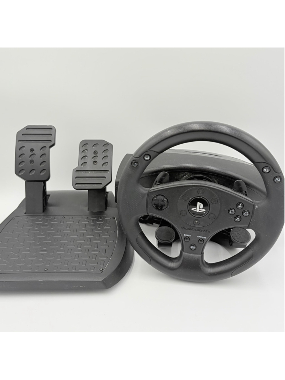 Thrustmaster T80 Racing Wheel and Pedals for PlayStation PS3 PS4 Wired Black